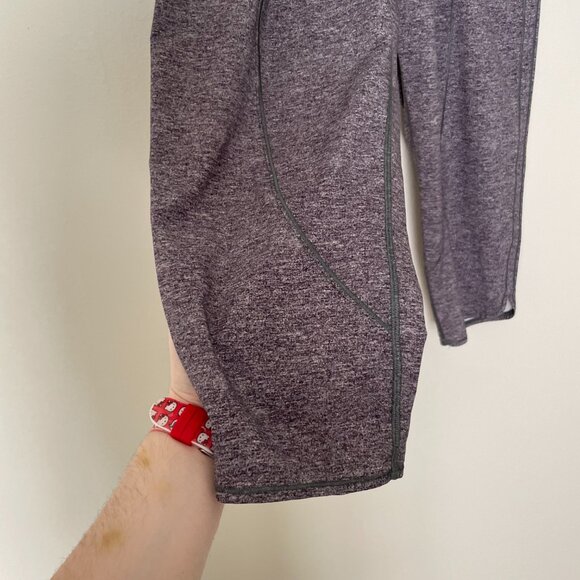 Lululemon Final Play Crop Pull On Pants Heather Lux Multi Black Size 8 - Picture 7 of 8